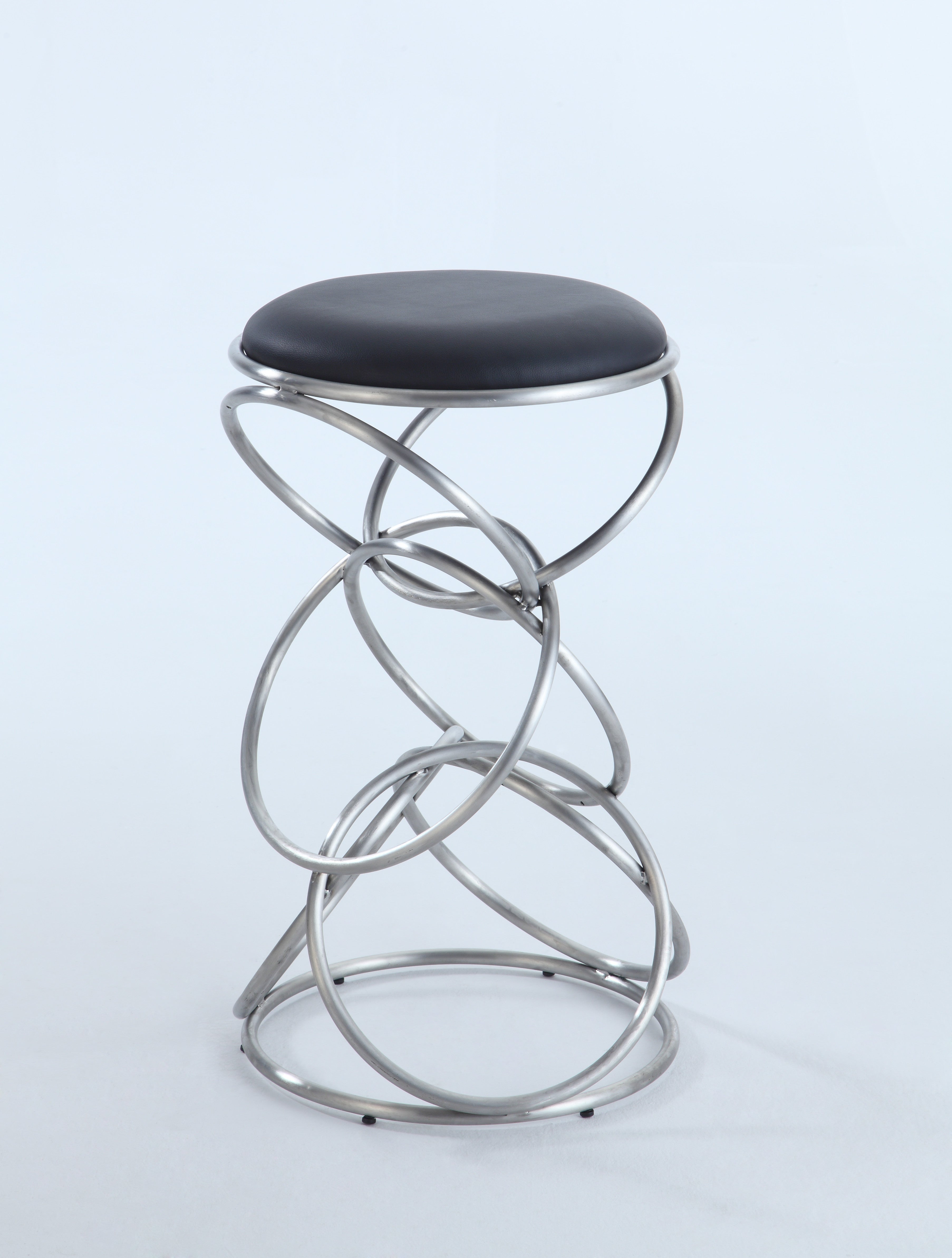 Chintaly 0545 Counter Stool Black