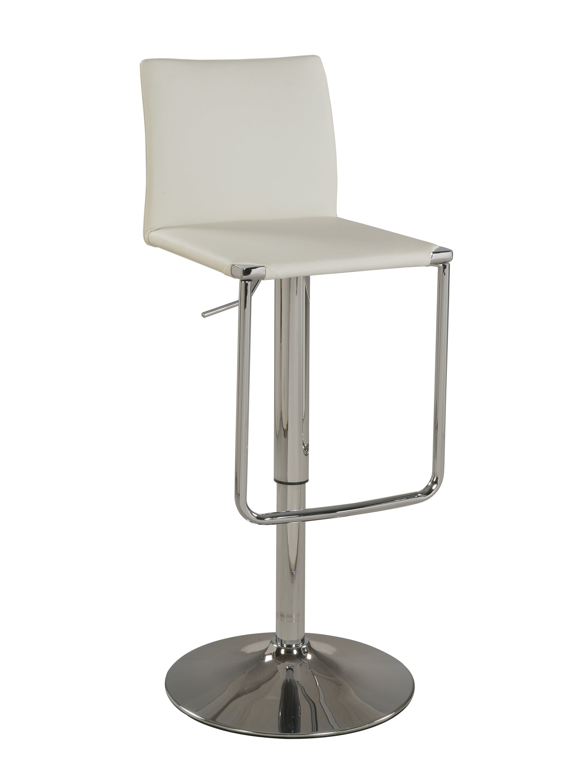 Chintaly 0801 Adjustable Swivel Bar Stool, $233.42, Chintaly, White