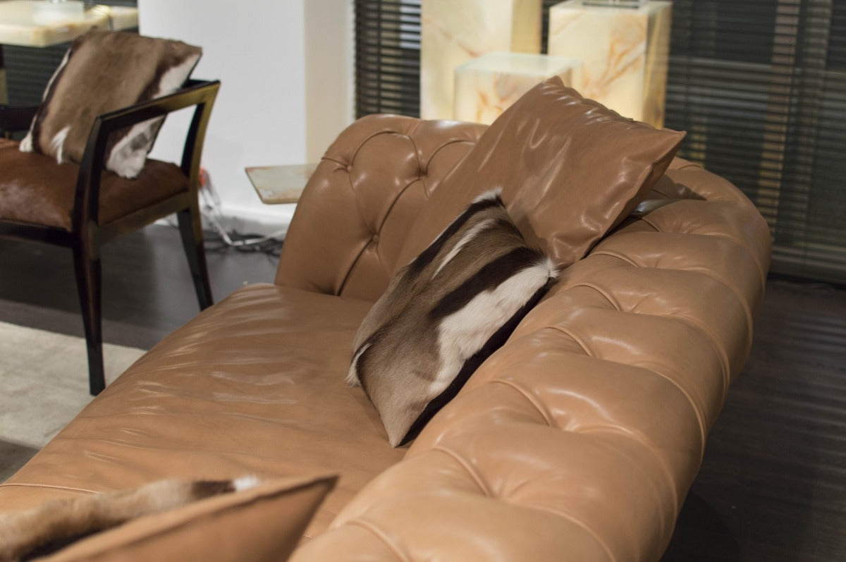 Stone International Chester Leather Sofa