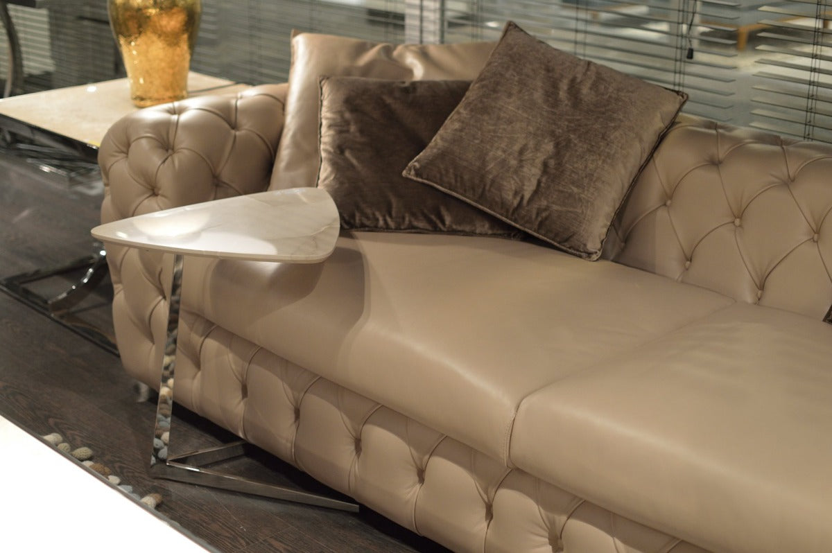 Stone International Boa Maxi Chester Leather Sofa