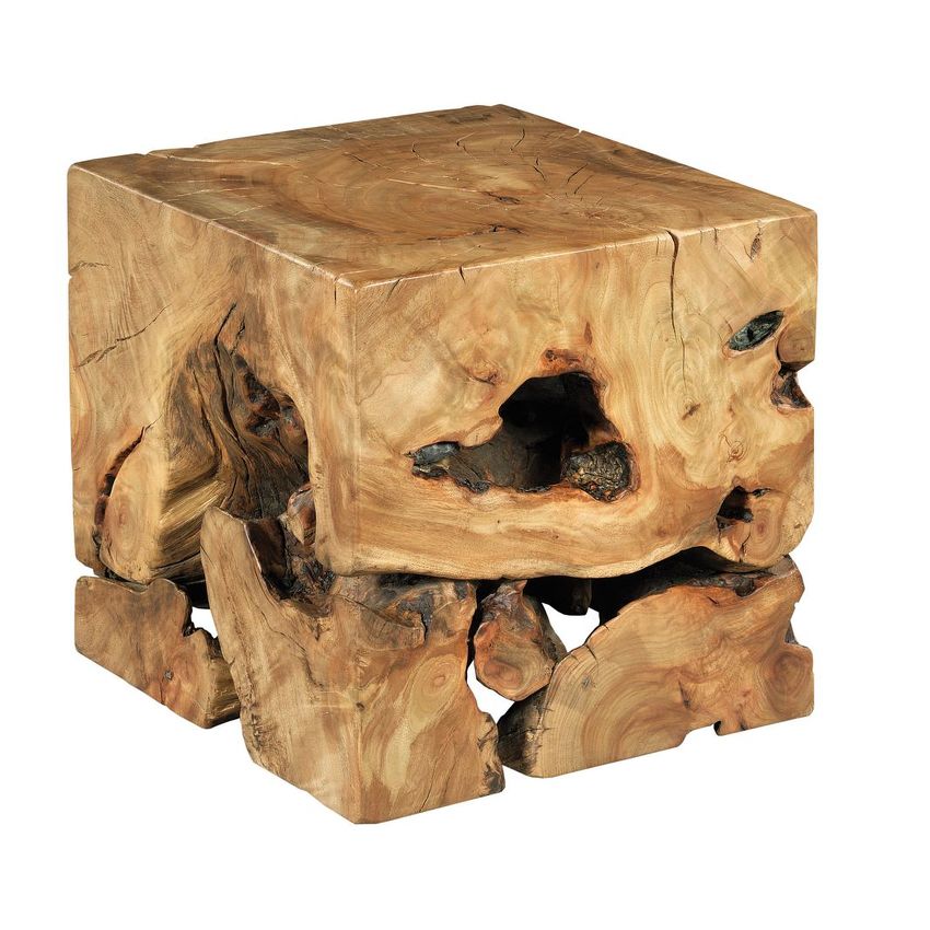 Hammary Hidden Treasures Square Root Table With Glass Top