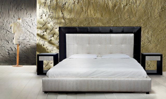 Stone International Excelsior Leather Bed