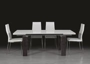 Stone International Saturn Extra Light 5916 Extending Dining Table with Thin Flat Edge Top