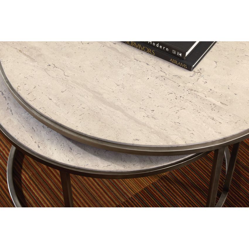 Hammary Modern Basics Round Cocktail Table