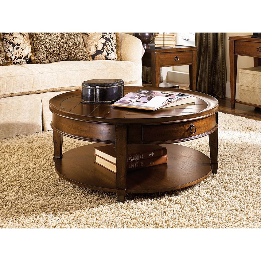 Hammary Sunset Valley Round Cocktail Table