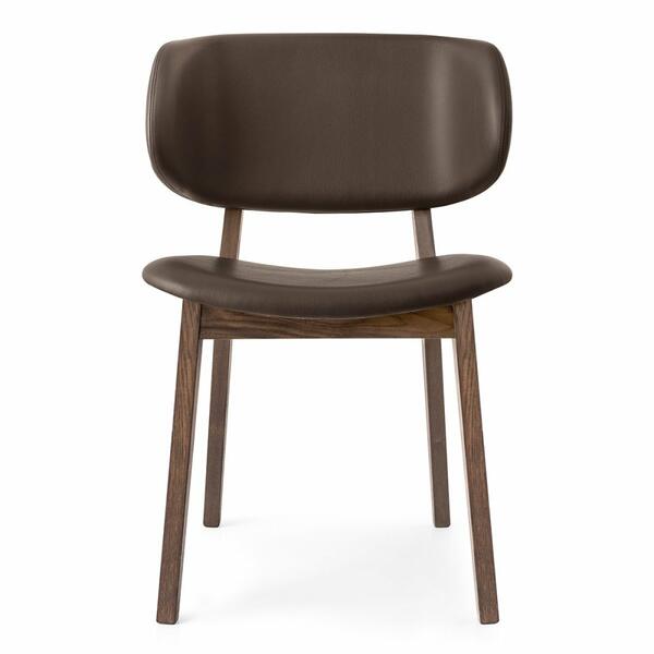 Calligaris CS1443 Claire Wooden Chair with Upholstered Seat and Back | Quick Ship