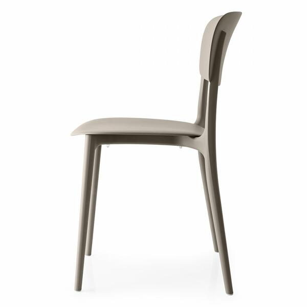Calligaris Liberty CS-1883 Stackable Plastic Outdoor Chair | Made to Order