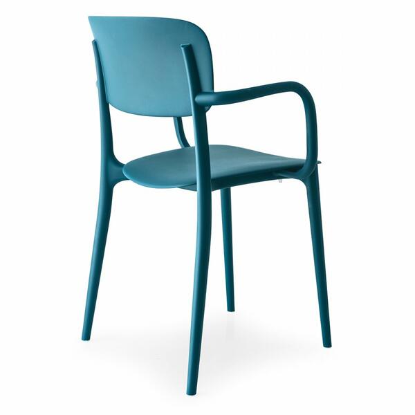 Calligaris Liberty CS-1884 Stackable Plastic Outdoor Armchair | Made to Order
