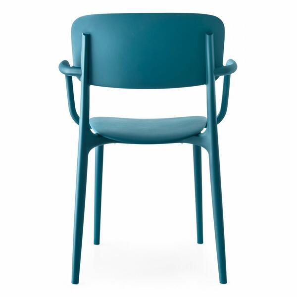 Calligaris Liberty CS-1884 Stackable Plastic Outdoor Armchair | Made to Order