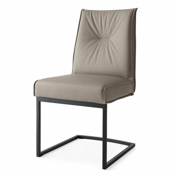 Calligaris Romy Upholstered Chair with Plush Seat and Cantilever Base | Quick Ship