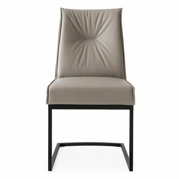 Calligaris Romy Upholstered Chair with Plush Seat and Cantilever Base | Quick Ship