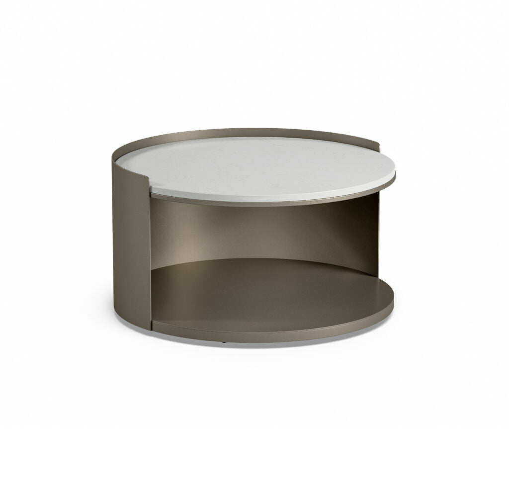 Elite Modern Crescent Coffee Table
