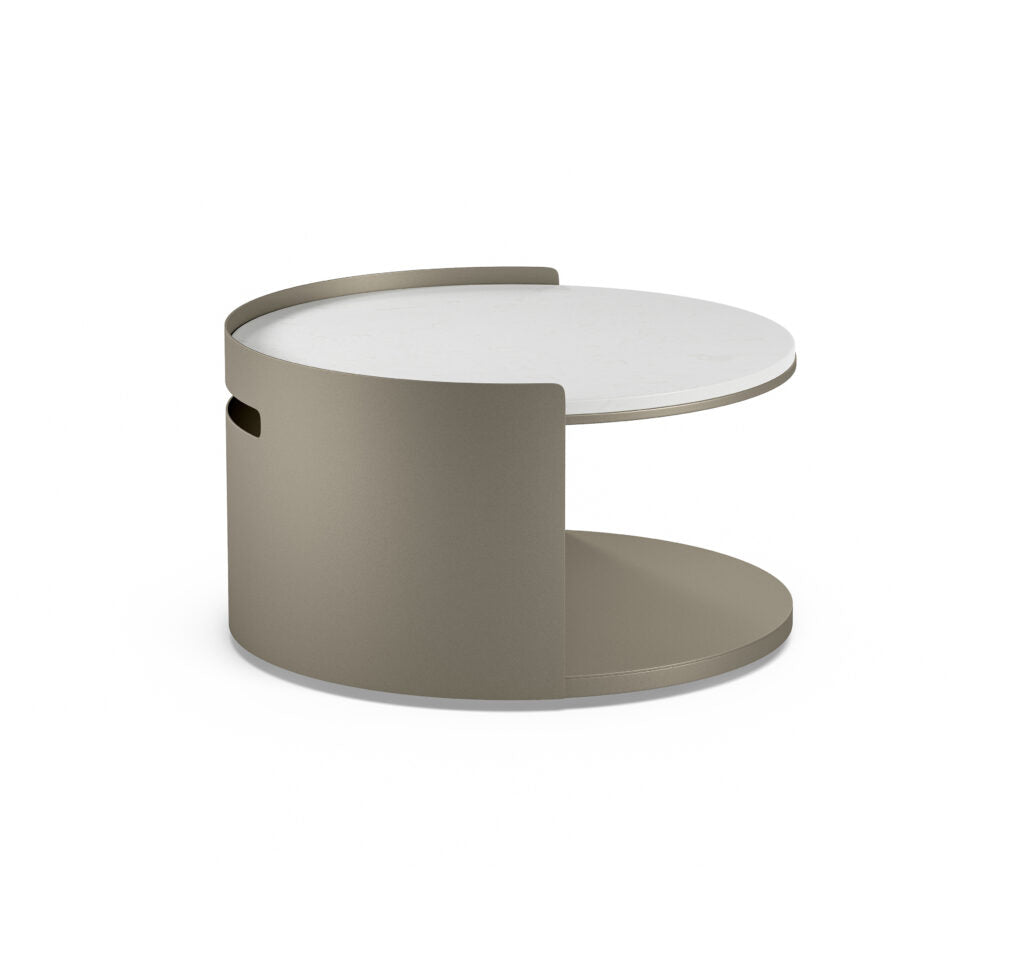 Elite Modern Crescent Coffee Table