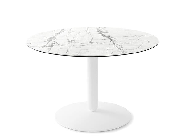 Calligaris Balance 4121-FD120 Round Table with Pedestal Base | Made to Order