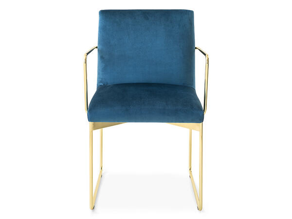 Calligaris Gala CS-1867 Armchair with Plush Seat and Metal Frame | Made to Order