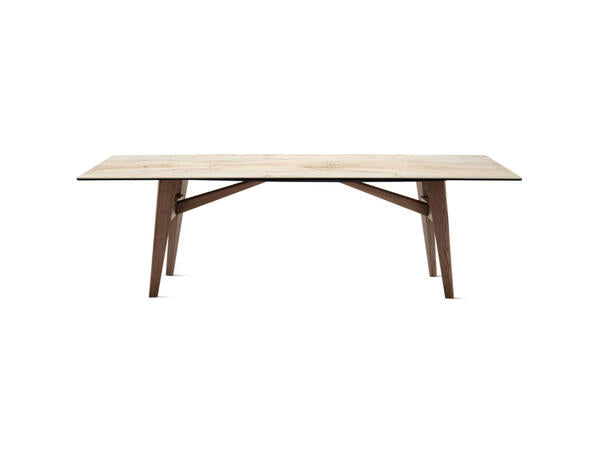 Calligaris Abrey 78" table with rectangular top | Made to Order