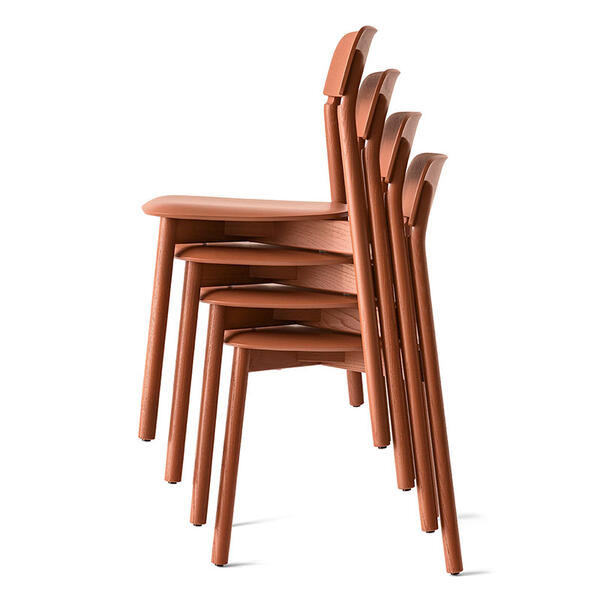 Calligaris Lina CS-2030 Open Back Wooden Chair | Made to Order