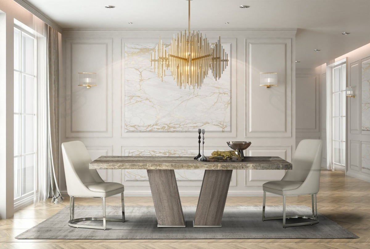 Stone International Vertigo Wood Dining Table