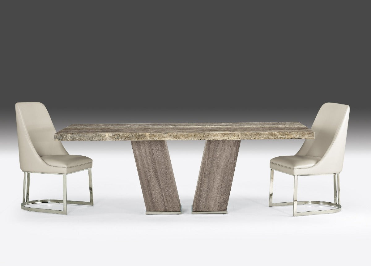 Stone International Vertigo Wood Dining Table