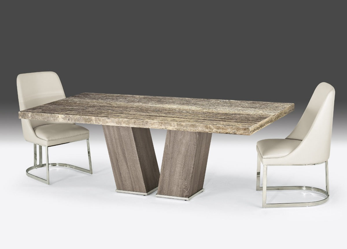 Stone International Vertigo Wood Dining Table