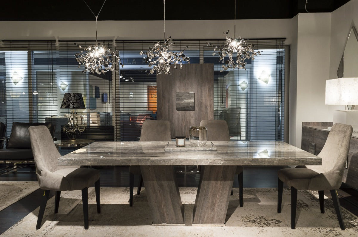 Stone International Vertigo Wood Dining Table