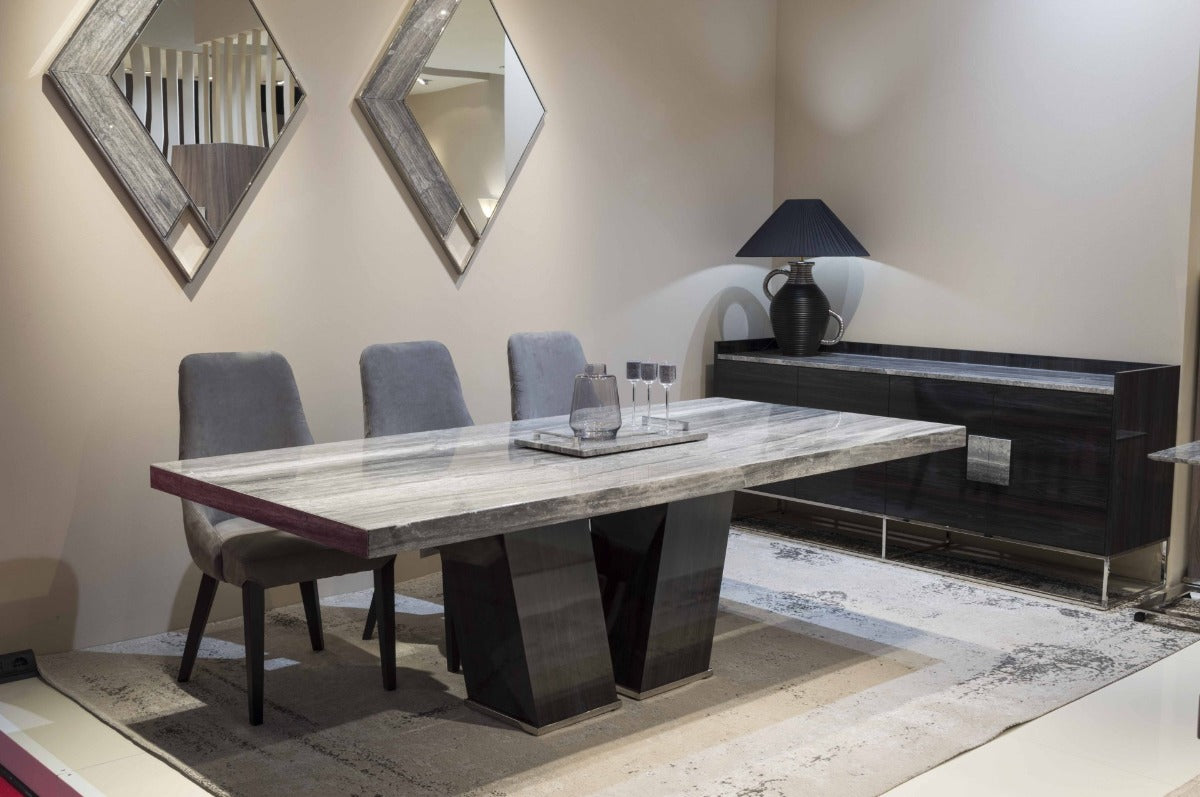 Stone International Vertigo Wood Dining Table
