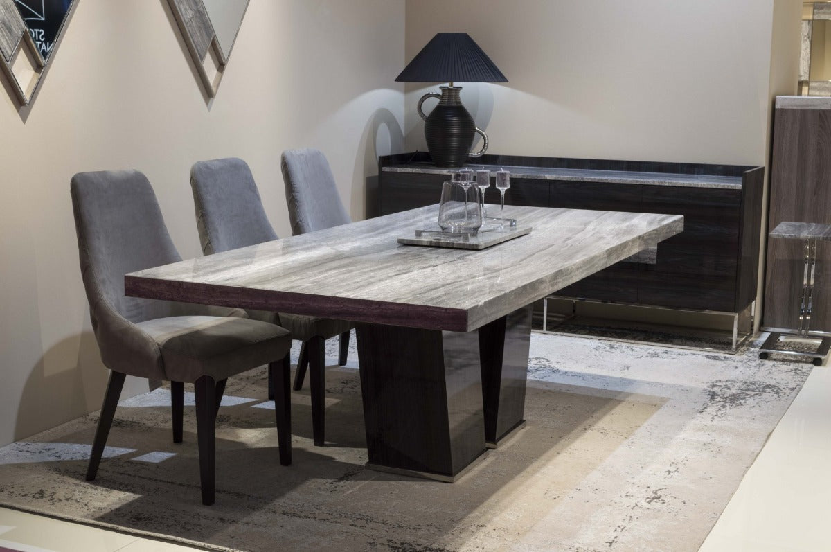 Stone International Vertigo Wood Dining Table