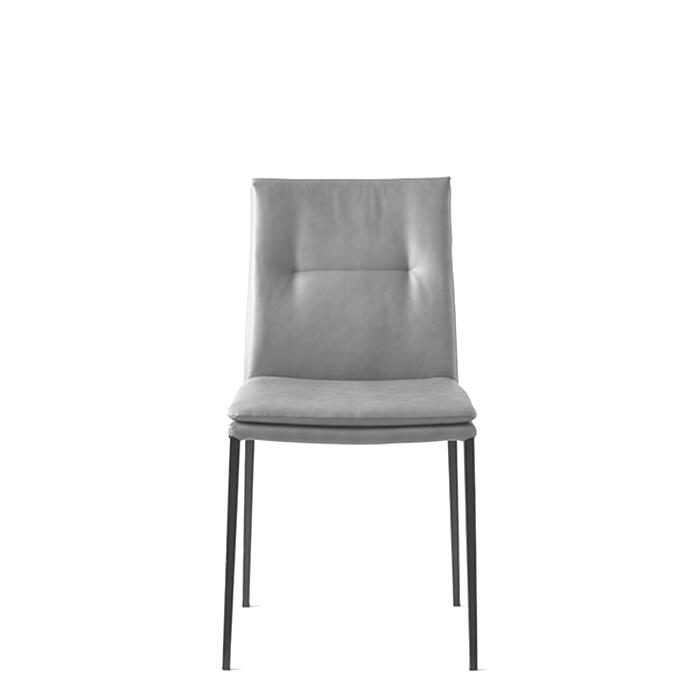 Calligaris Carmen Large Upholstered Chair with Metal Base | Made to Order