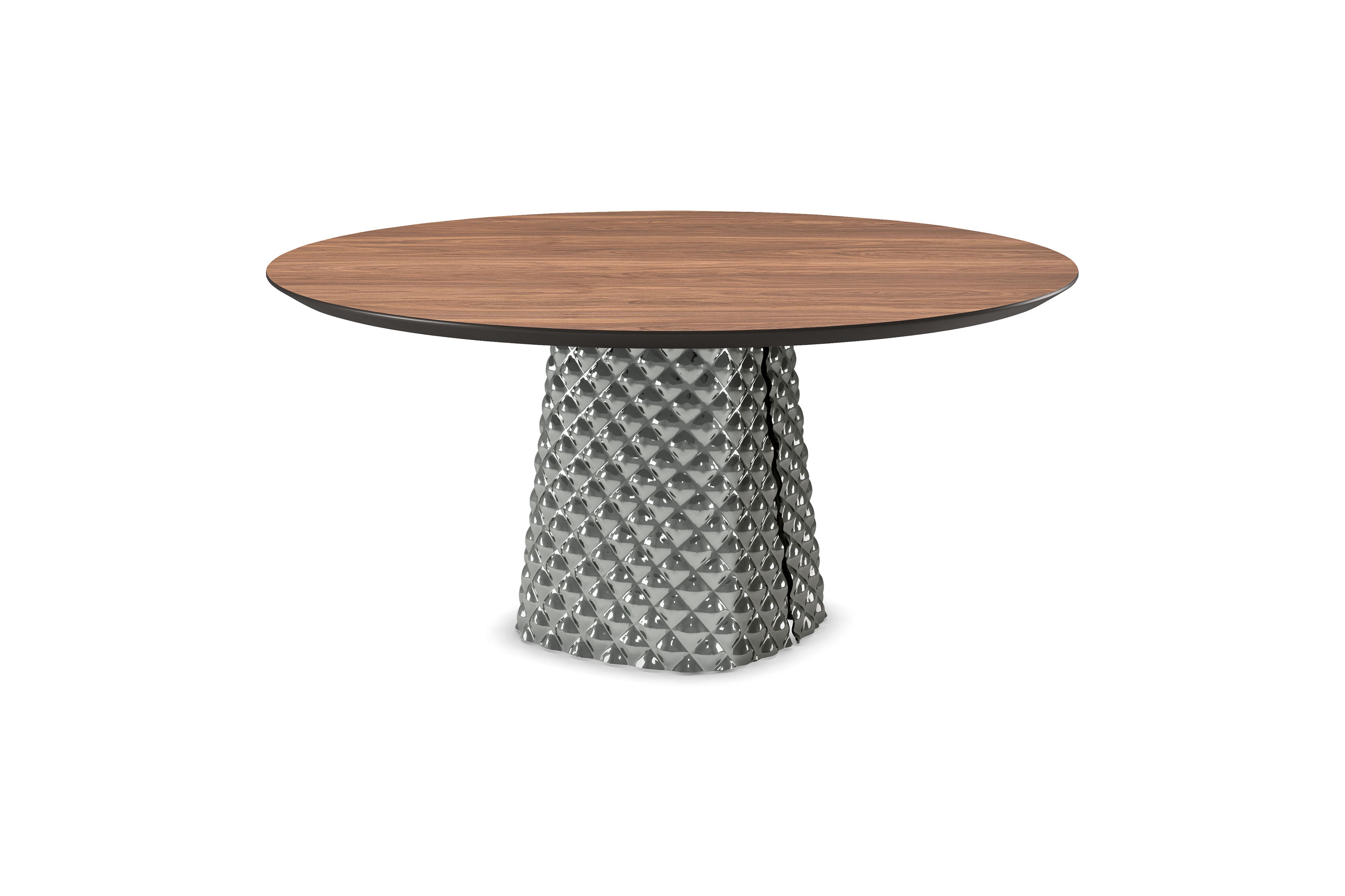 Atrium Wood Round Dining Table