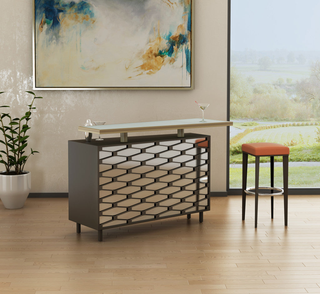 Elite Modern Gus Counter Stool with Square Seat