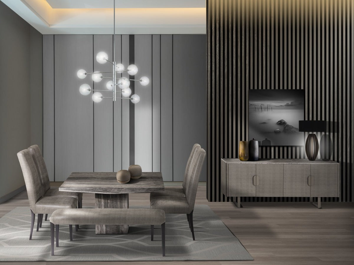 Stone International Roma Boat Dining Table