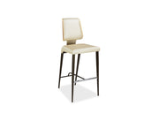Elite Modern Magnum Bar Stool with Upholstered Back