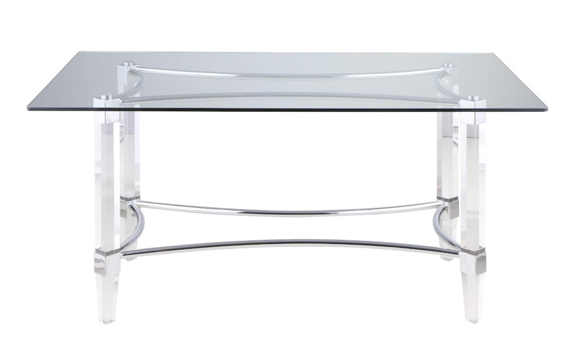 Chintaly Contemporary Dining Table with 42"x 72" Top