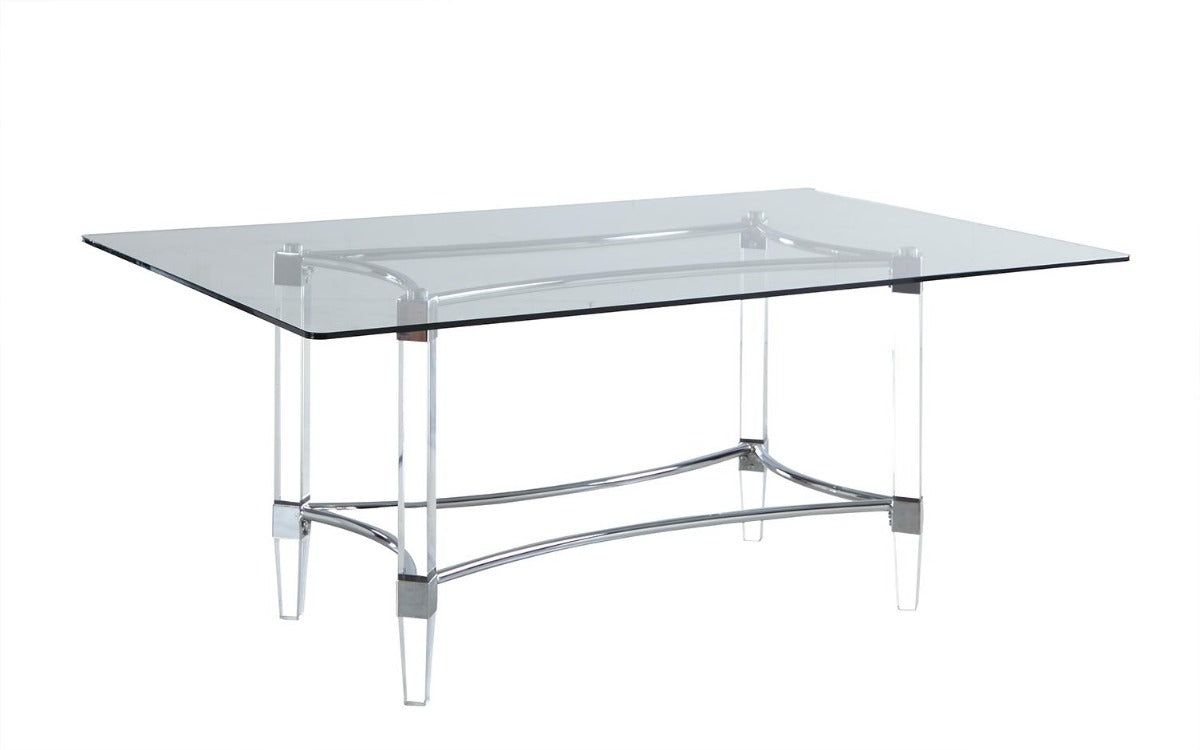 Chintaly Contemporary Dining Table with 36"x 60" Top