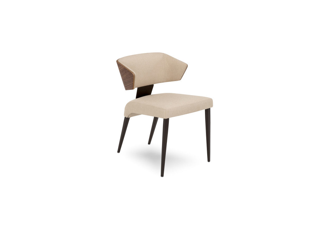 Elite Modern Costa Dining Chair with Wood Back
