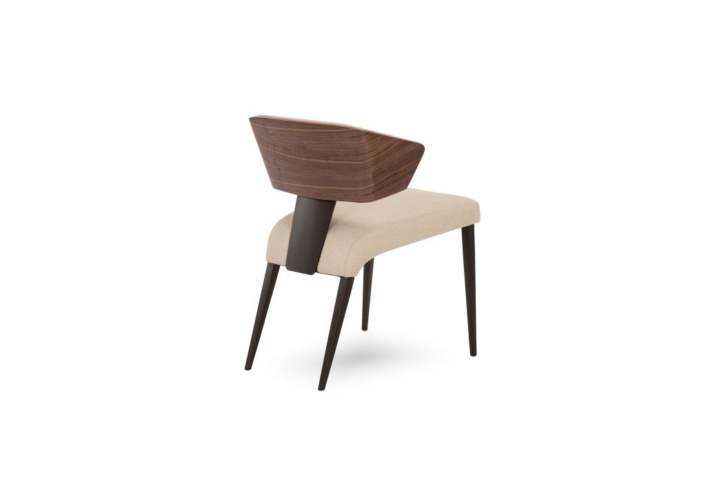 Elite Modern Costa Dining Chair with Wood Back