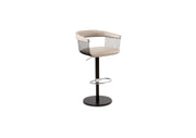 Elite Modern Gianna Swivel Bar Stool, Adjustable Height