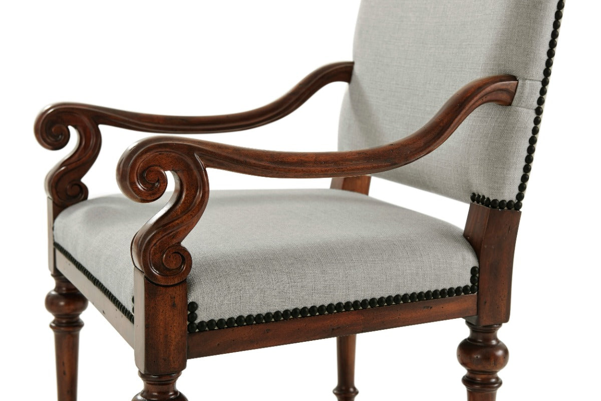 Theodore Alexander Cultivated Dining Armchair