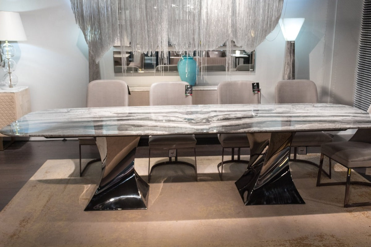 Stone International Twist Dining Table