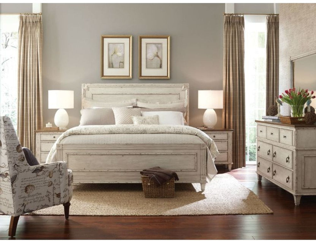 American Drew Panel California King Bed Complete