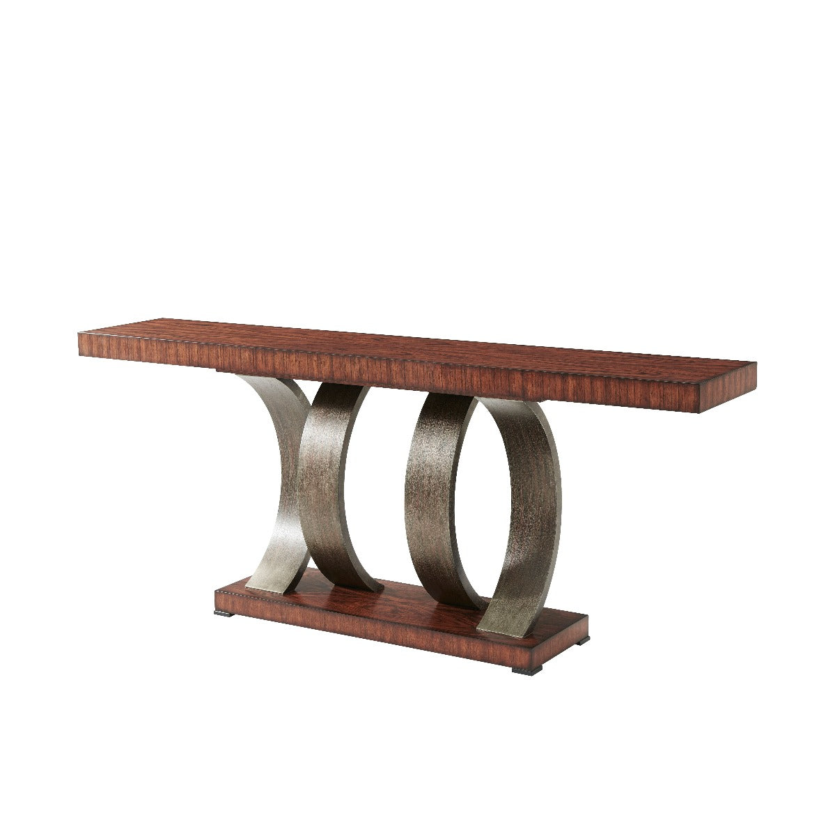 Theodore Alexander Inward Curve Console  Table