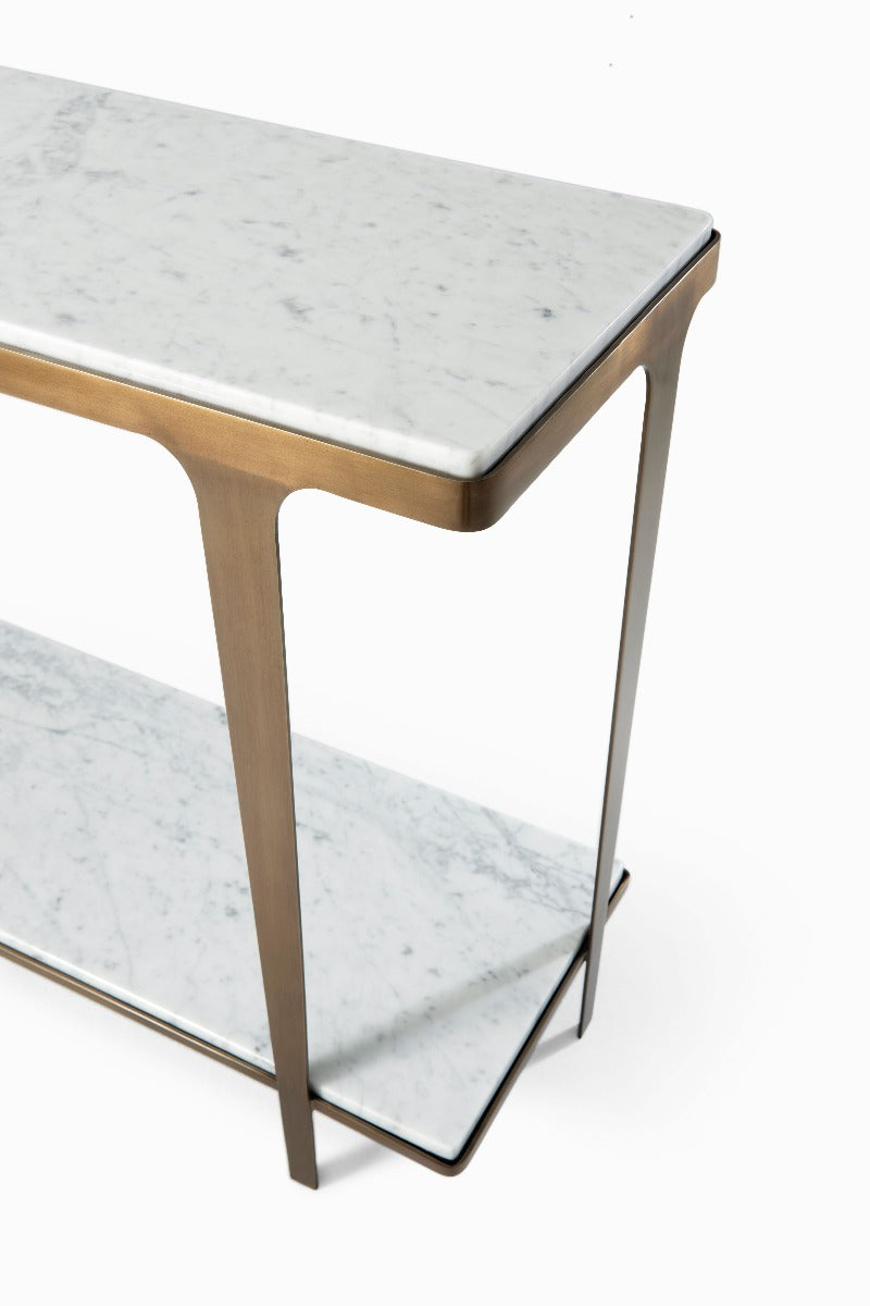 Theodore Alexander Cordell Console Table (Marble)