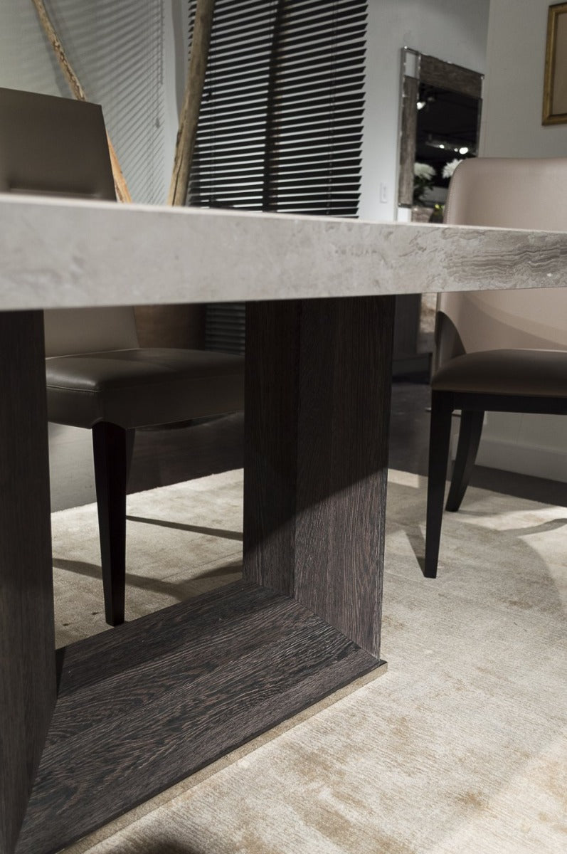 Stone International Blade Light Dining Table