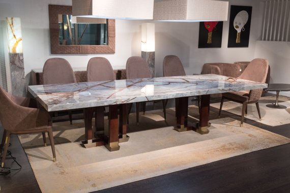 Stone International Daytona Rectangular Dining Table