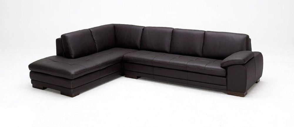J & M 625 Leather Sectional