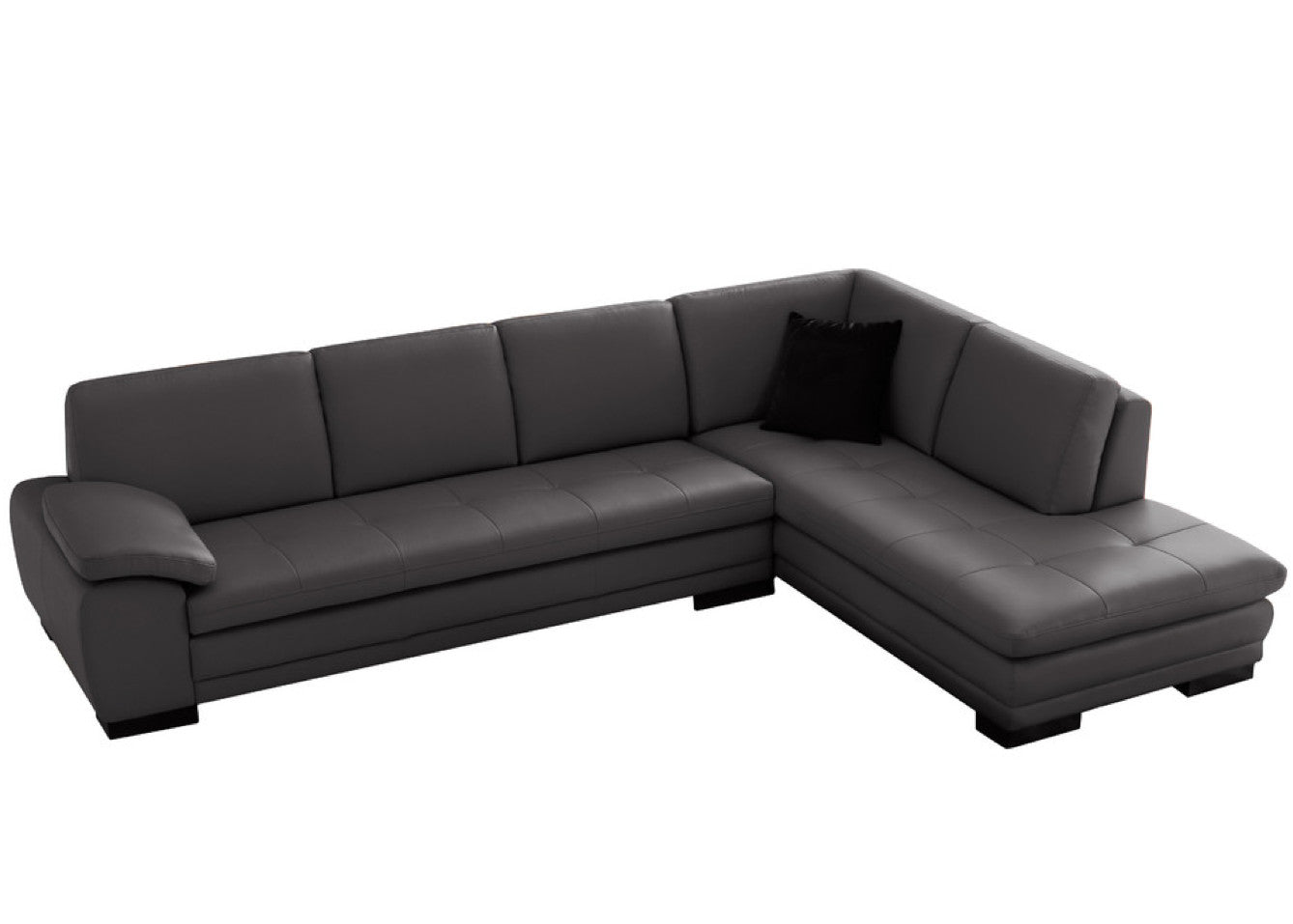 J & M 625 Leather Sectional