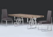 Stone International Windows Rectangular Dining Table