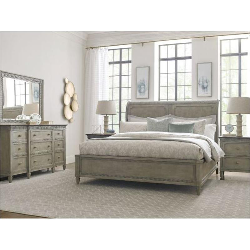 American Drew Savona Anna Sleigh Queen Bed