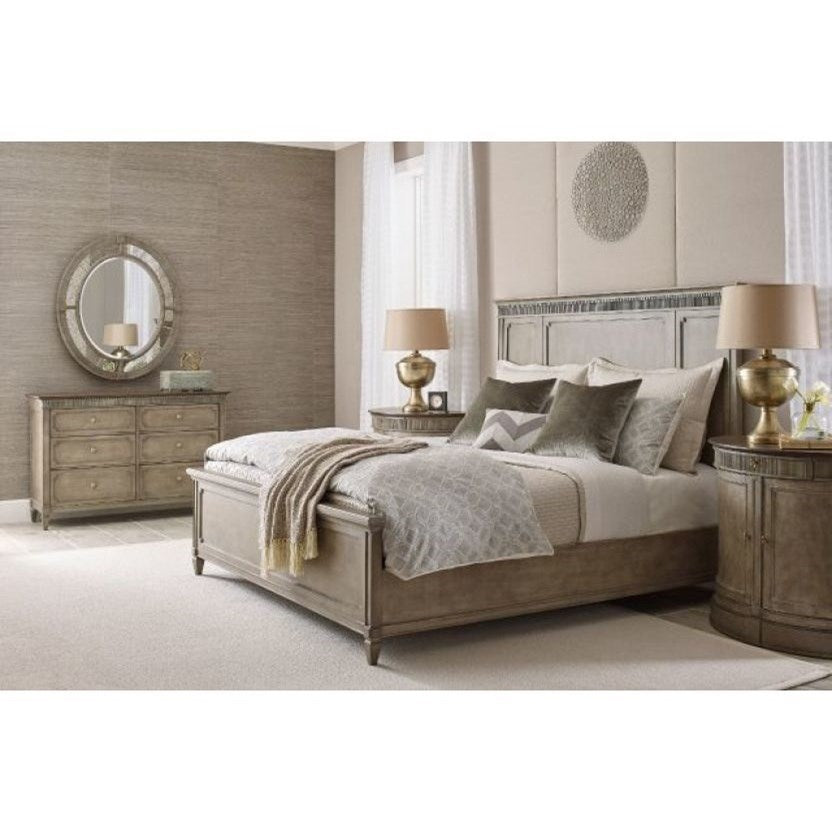 American Drew Savona Katrine Panel Bed, California King