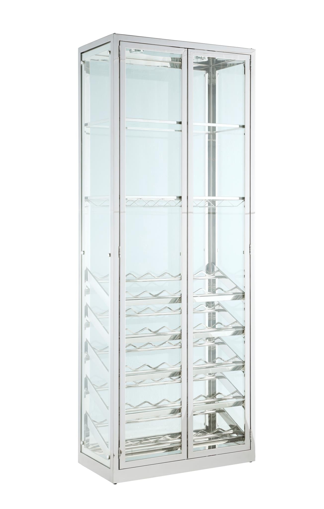 6655 Glass Contemporary Glass Curio